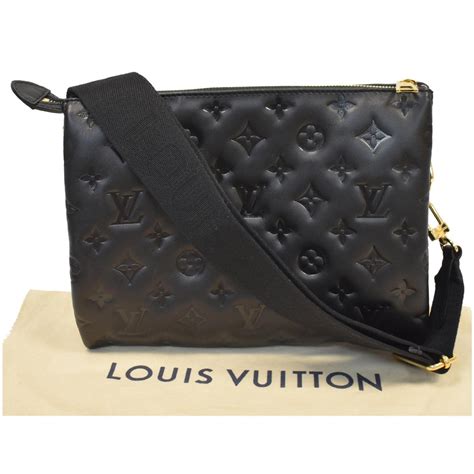 black crossbody bag louis vuitton|louis vuitton black shoulder bag.